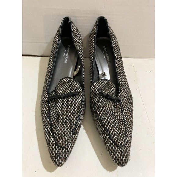 Isaac Mizrahi Black and White Heels - Picture 2 of 8